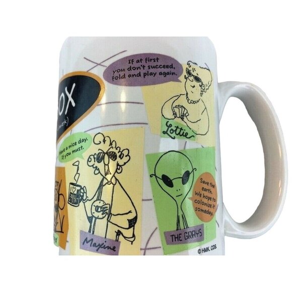 Hallmark Shoebox Mug Coffee Tea Maxine Guru Guy Grays Wanda Characters u - Picture 8 of 8